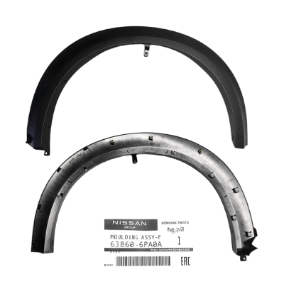 NISSAN JUKE F16 19- LISTWA NAKŁADKA BŁOTNIKA PRAWY PRZÓD 63860-6PA0A